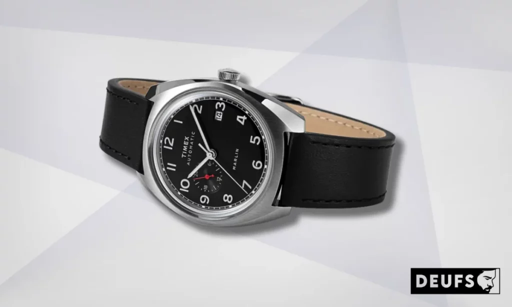 Timex Marlin Sub-Dial Automatic 39mm Leather Strap Watch