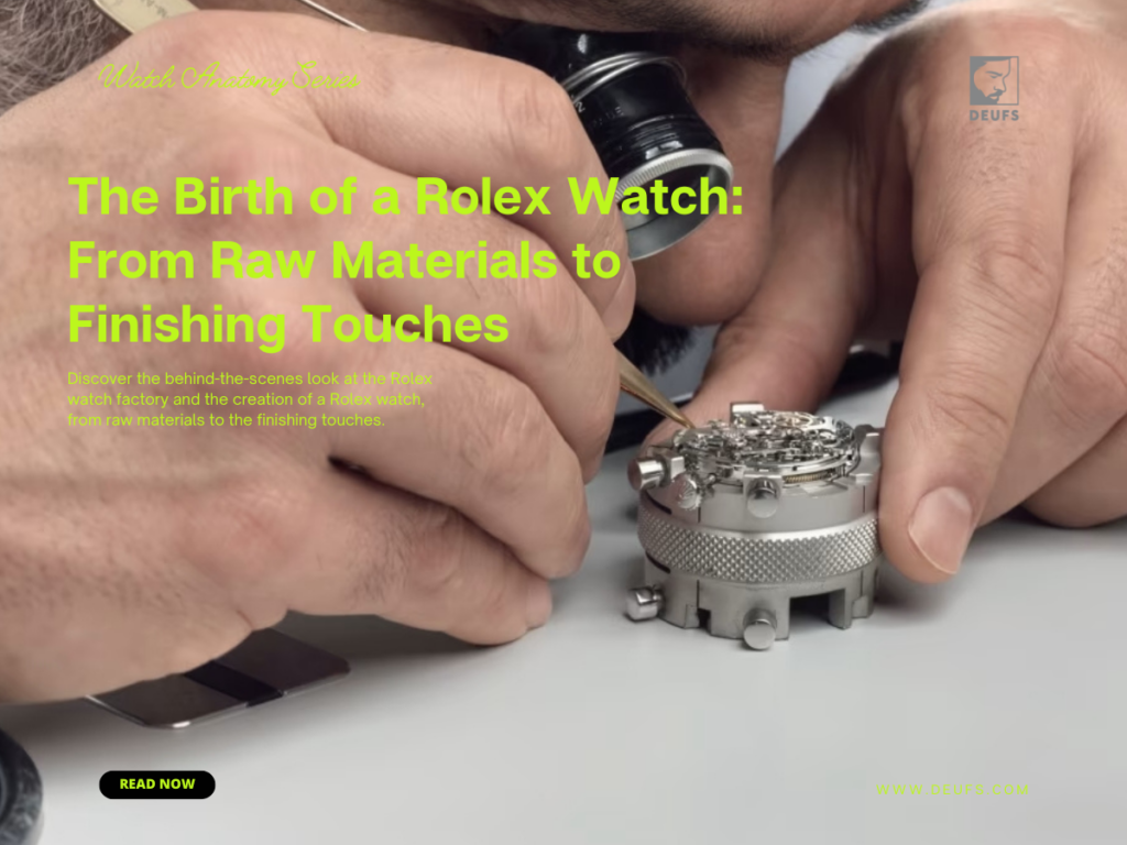 Assembling Rolex Watch