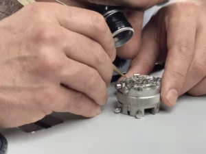 Assembling of Rolex Watch