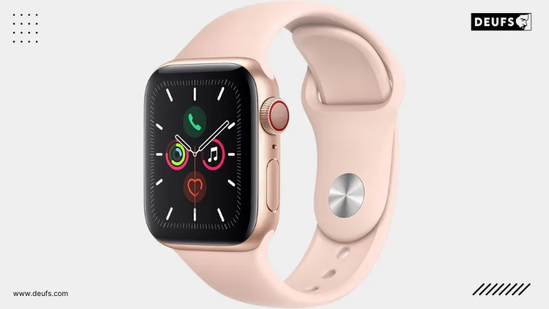 Apple Watch Series 5 Gold (Renewed)